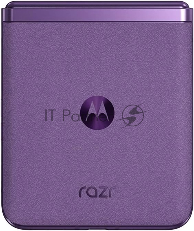 Смартфон Motorola XT2323-1 Razr 40 5G 256Gb 8Gb сиреневый раскладной 3G 4G 1Sim 6.9 1080x2640 Android 13 64Mpix 802.11 a/b/g/n/ac/ax NFC GPS GSM900/1800 GSM1900 TouchSc Protect