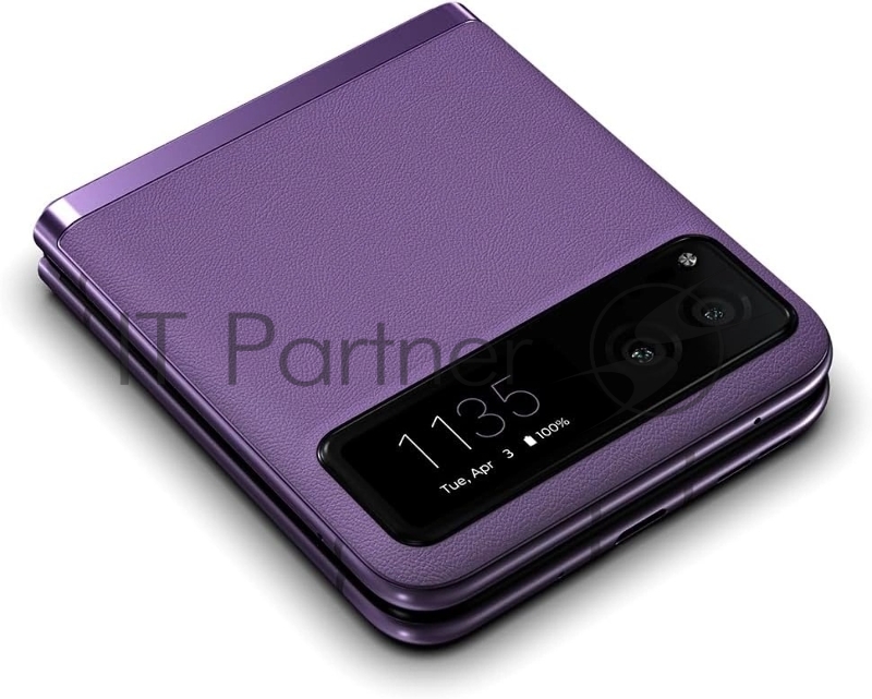 Смартфон Motorola XT2323-1 Razr 40 5G 256Gb 8Gb сиреневый раскладной 3G 4G 1Sim 6.9 1080x2640 Android 13 64Mpix 802.11 a/b/g/n/ac/ax NFC GPS GSM900/1800 GSM1900 TouchSc Protect