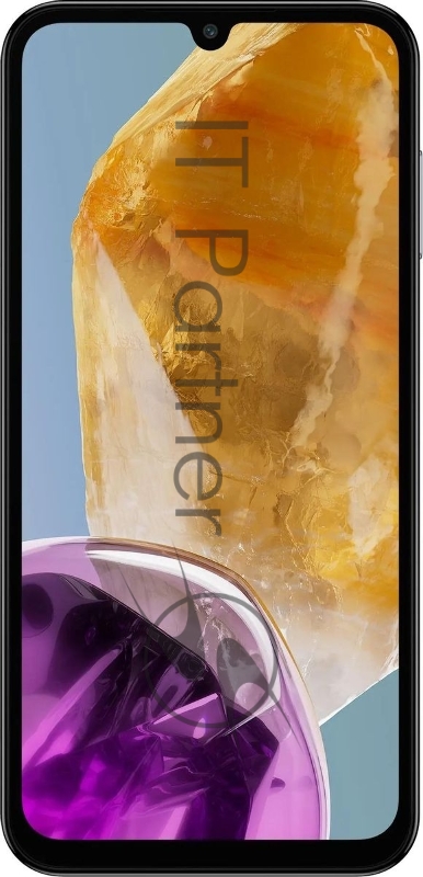 Смартфон Samsung SM-M156B Galaxy M15 128Gb 6Gb серый моноблок 3G 4G 2Sim 6.5 1080x2340 Android 14 50Mpix 802.11 a/b/g/n/ac NFC GPS GSM900/1800 GSM1900 TouchSc microSD max1024Gb