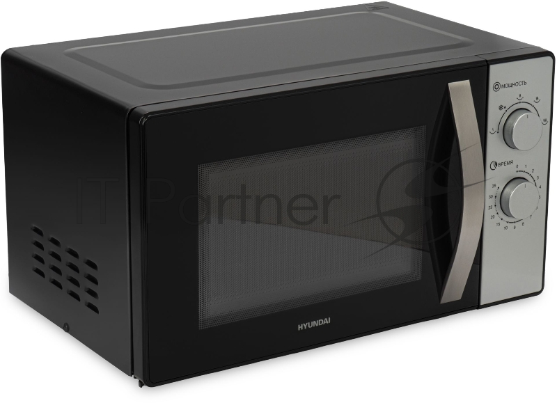 Микроволновая Печь Hyundai HYM-M2025 25л. 900Вт черный/серебристый