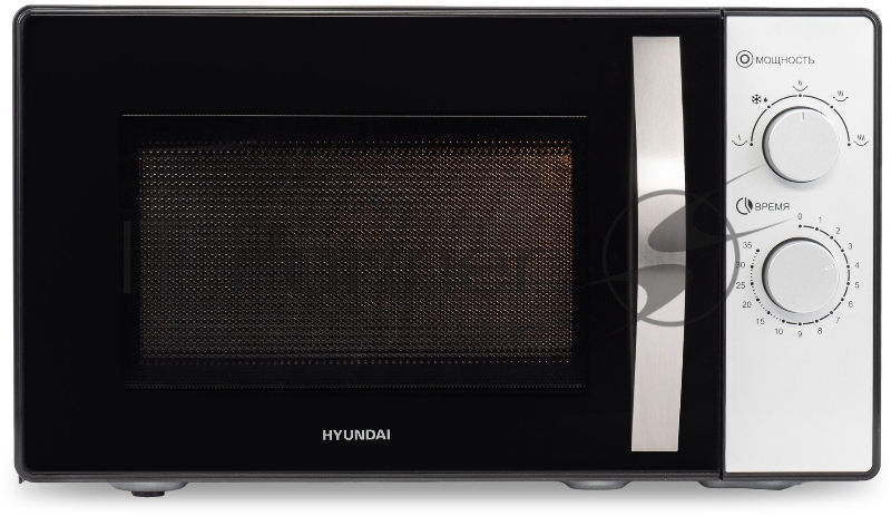 Микроволновая Печь Hyundai HYM-M2025 25л. 900Вт черный/серебристый