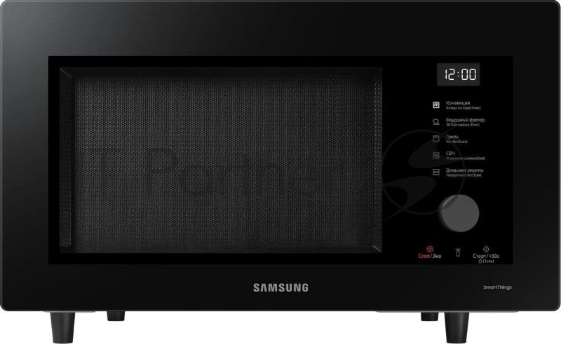 Микроволновая печь Samsung MC32DG7646KKBW черный 32л. 900Вт переключатели - поворотный механизм