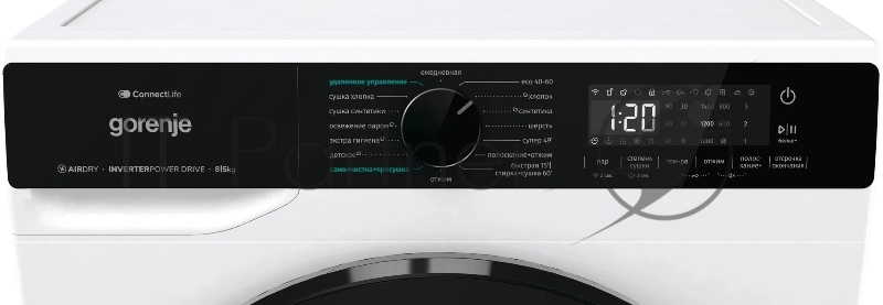 Стиральная машина Gorenje WD2PA854ADW/C класс: A++ загр.фронтальная макс.:8кг белый инвертер