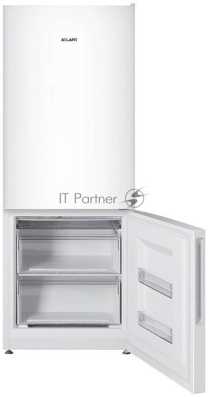 Холодильник Атлант ХМ-4609-101 белый двухкамерный 182/79л морозилка снизу, капельная система