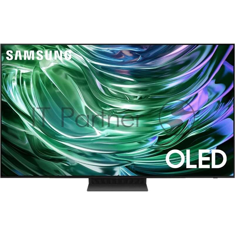 Телевизор 77 Samsung/ 77, OLED, Ultra HD, Tizen Smart TV, 120 Hz (Up to 144Hz), HDR10+, Wi-Fi, Voice, DVB-T2/C/S2, Bluetooth, CI+(1.4), FreeSync Premium, 2.1Ch 40W, OTS Lite, 4HDMI, 2USB, Graphite Black 2024