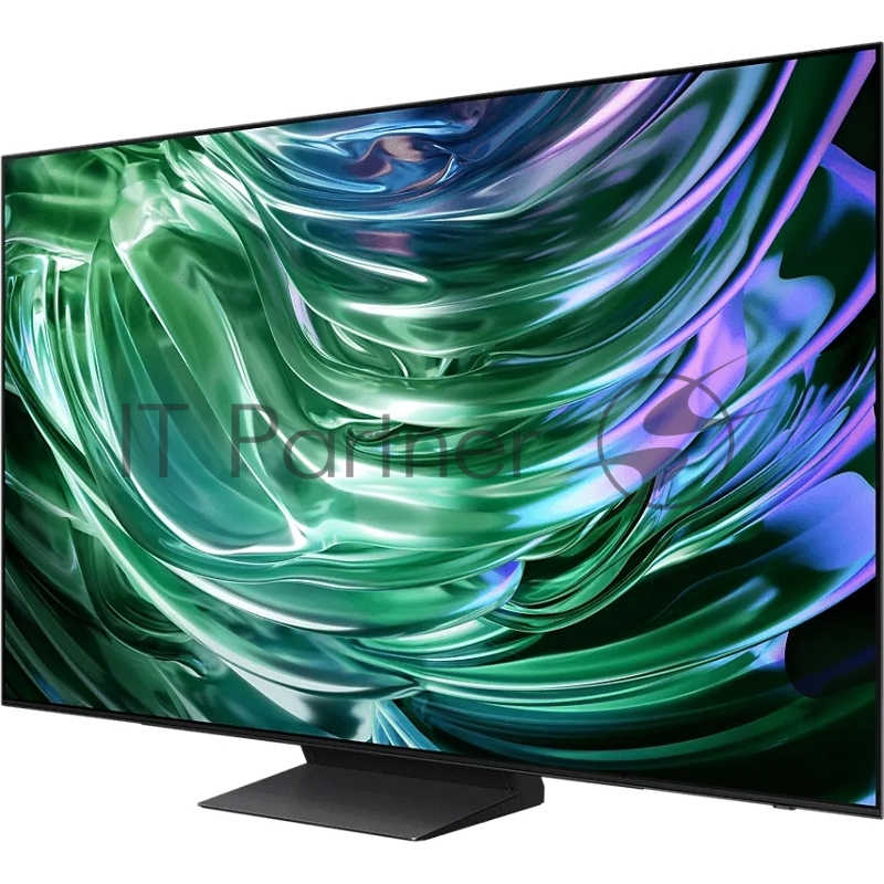 Телевизор 77 Samsung/ 77, OLED, Ultra HD, Tizen Smart TV, 120 Hz (Up to 144Hz), HDR10+, Wi-Fi, Voice, DVB-T2/C/S2, Bluetooth, CI+(1.4), FreeSync Premium, 2.1Ch 40W, OTS Lite, 4HDMI, 2USB, Graphite Black 2024