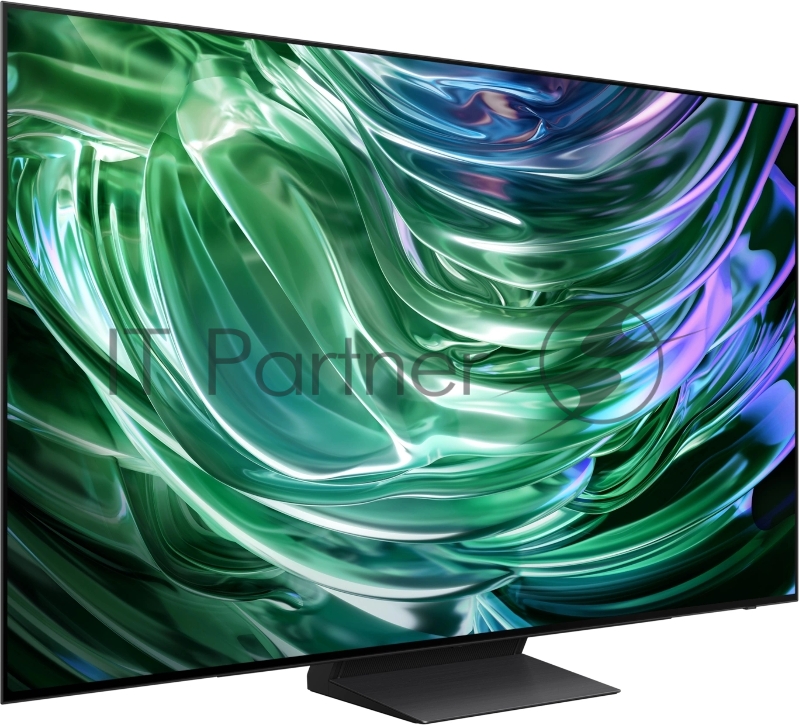 Телевизор 77 Samsung/ 77, OLED, Ultra HD, Tizen Smart TV, 120 Hz (Up to 144Hz), HDR10+, Wi-Fi, Voice, DVB-T2/C/S2, Bluetooth, CI+(1.4), FreeSync Premium, 2.1Ch 40W, OTS Lite, 4HDMI, 2USB, Graphite Black 2024