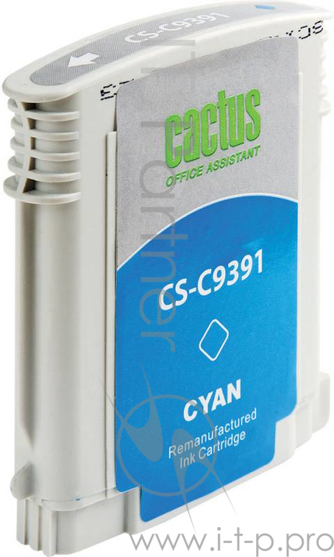 Картридж струйный Cactus CS-C9391 №88 голубой для HP DJ Pro K550 (29мл)
