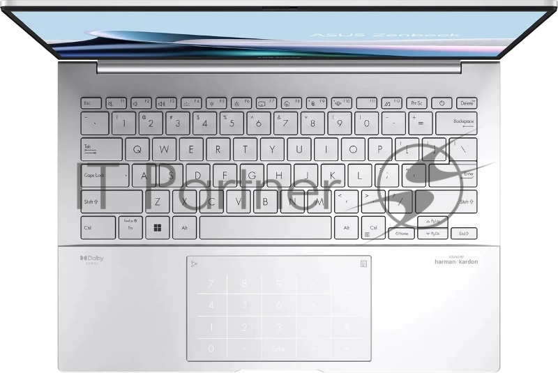 Ноутбук ASUS Zenbook 14 OLED UX3405MA-QD613 Intel Core Ultra 5 Processor 125H/16Gb/SSD512GB/14/OLED/FHD Silver (90NB11R2-M010C0)