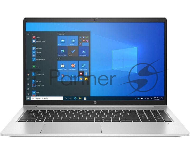 Ноутбук 15.6 IPS FHD HP ProBook 455 G8 silver (AMD Ryzen 5 5600U/16(8+8)Gb/512Gb SSD/VGA int/FP/noOS) ((45N85ES_16G))