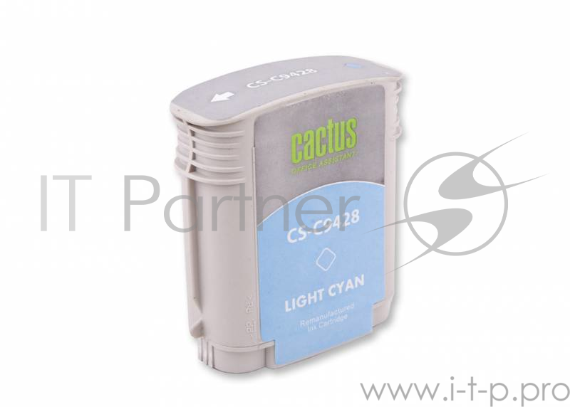 Картридж струйный Cactus CS-C9428 №85 светло-голубой для HP DJ 30/130 (72мл)