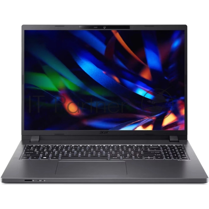 Ноутбук/ ACER TravelMate TMP216-51-G2-72GZ 16(1920x1200 (матовый) IPS)/Intel Core i7 1355U(1.7Ghz)/16384Mb/512PCISS HD/Cam/BT/WiFi/50WHr/war 1y/1.8kg/Silver/NoOS
