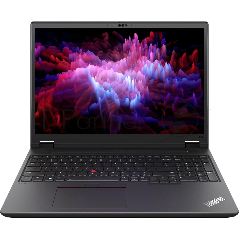 Ноутбук/ Lenovo ThinkPad P16v G2 16 WUXGA (1920 x 1200) IPS, Intel Core Ultra 7 155H, Intel Arc Graphics, 16GB DDR5, 512GB PCIe M.2 SSD, Wi-Fi 6, Wired Ethernet, 1080P FHD RGB Cam, 90Wh, Backlit Keys, Win 11 Pro, Black ( EN_kbd , 3pin cable)