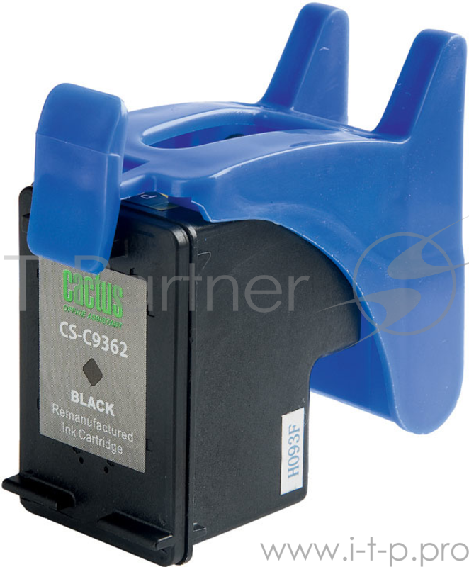 Картридж струйный Cactus CS-C9362 №132 черный для HP DJ 5443/D4163/DJ 6215/PS 2573/C3183/D5163/PSC 1