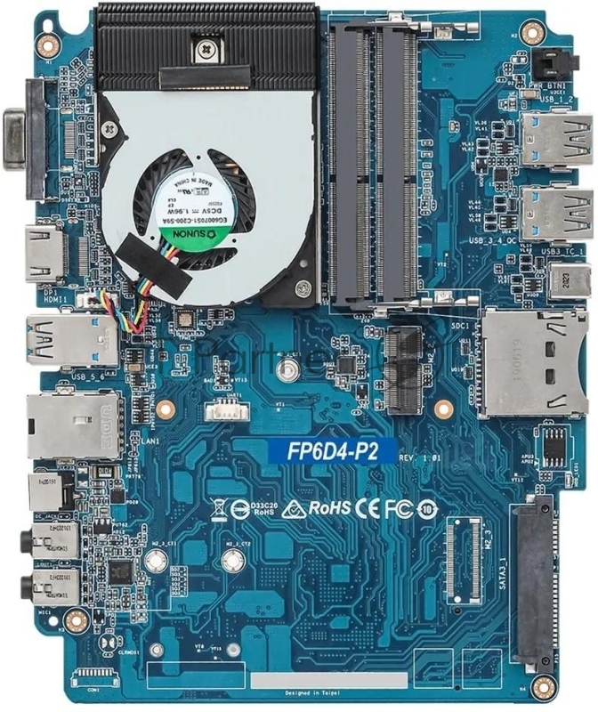 Платформа ASRock Mars 90BXG4401-A10GA0F AMD Ryzen 5 5500U,AMD Radeon, 2xSO-DIMM DDR4,max 64GB, no SSD