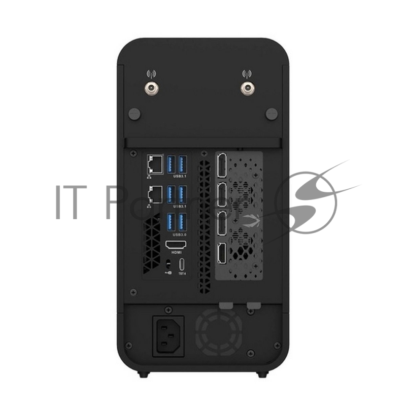 Платформа системного блока с ЦПУ Zotac ZOTAC ZBOX-ERP54060C-BE, Barebone, NVIDIA RTX4060, i5-13400, WIFI, BT, EU PLUG 2x DDR5 SODIMM slots, M.2 SSD slot, 2.5 SATAIII BAY,2.5G LAN, GLAN, 3x DP, HDMI, black