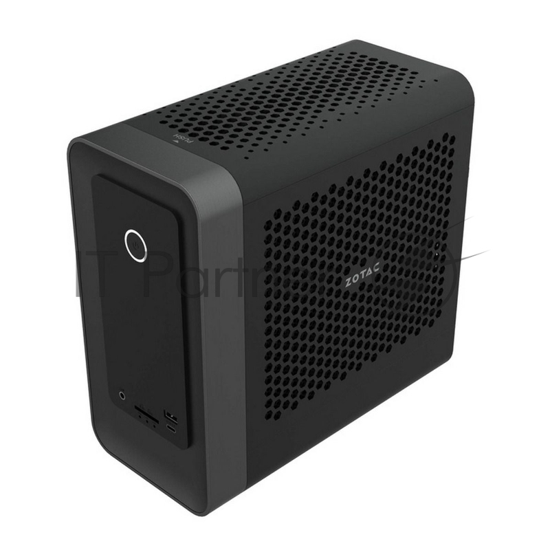 Платформа системного блока с ЦПУ Zotac ZOTAC ZBOX-ERP54060C-BE, Barebone, NVIDIA RTX4060, i5-13400, WIFI, BT, EU PLUG 2x DDR5 SODIMM slots, M.2 SSD slot, 2.5 SATAIII BAY,2.5G LAN, GLAN, 3x DP, HDMI, black