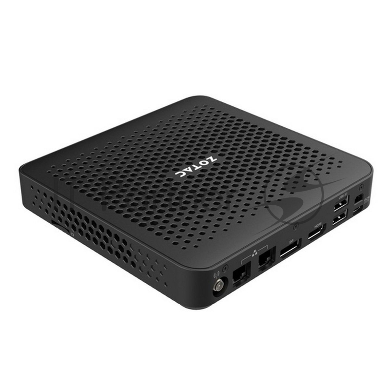 Мини ПК ZOTAC ZBOX MI668, Barebone, Intel i7-1360P, 2x DDR5-5200/4800 SODIMM, M.2 SSD SLOT, 2x GLAN, WIFI, BT, USBDRV, DP/HDMI, EU+UK PLUG