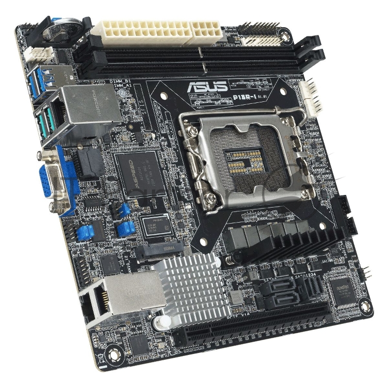 Материнская плата ASUS P13R-I /INTEL XEON,C262,MITX,2DIMM,ASMB11 (90SB0CR0-M0UAY0)