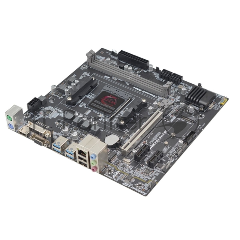 Материнская плата B450D4-MA-V4 AFOX motherboard AMD B450, AMD Socket AM4, 1000Mbps, Micro-ATX