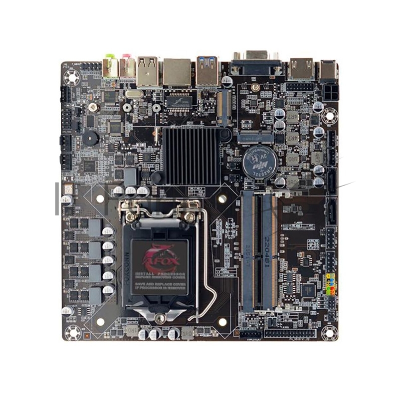 Материнская плата Afox AFOX motherboard intel H510, INTEL® Socket 1200, Mini-ITX (17 x17cm)