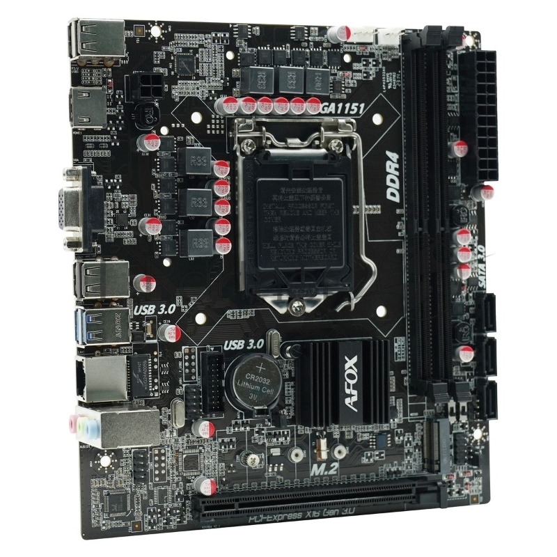 Материнская плата AFOX motherboard intel B250, INTEL Socket 1151, Micro-ATX