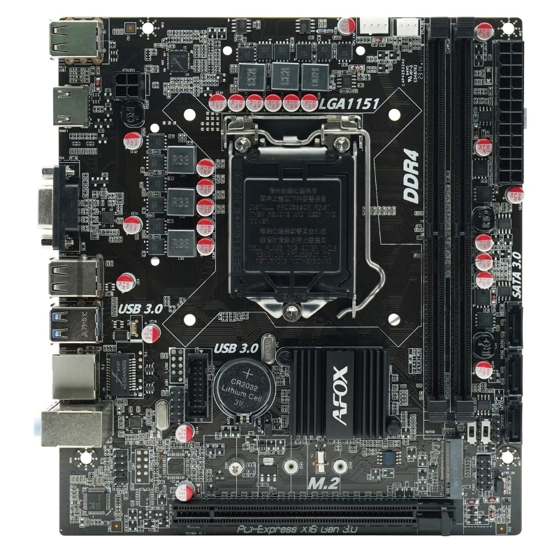 Материнская плата AFOX motherboard intel B250, INTEL Socket 1151, Micro-ATX