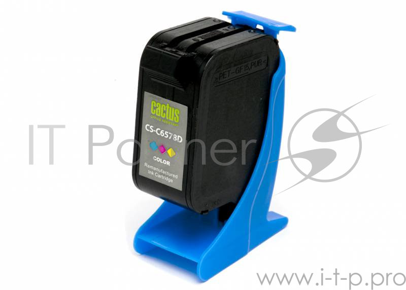 Картридж струйный Cactus CS-C6578D №78 голубой/пурпурный/желтый для HP DJ 900/1220C/PS P000/P1100 (3