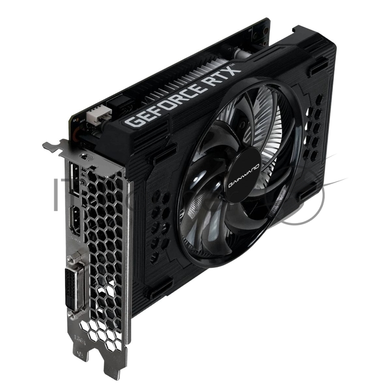 Видеокарта Gainward RTX3050 PEGASUS OC 6GB GDDR6 96bit DVI-D DP HDMI 1FAN RTL