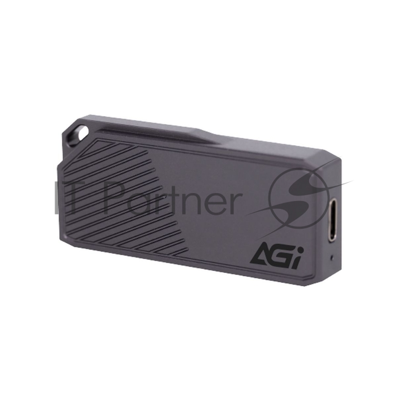 Твердотельный накопитель SSD AGI 1TB ED238 Portable SSD AGI1T0G33ED238 USB 3.2 Gen 2 with Type-C, 1050/1000 MB/s TBW 300TB