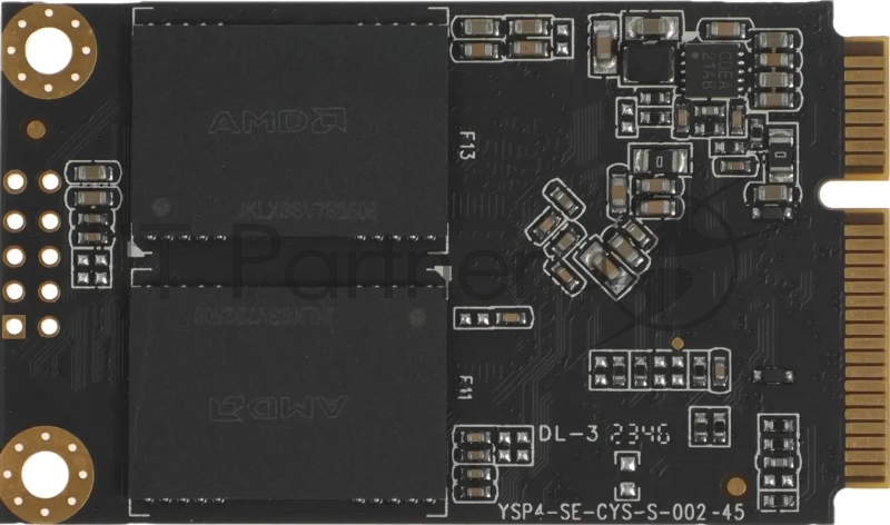 Твердотельный накопитель SSD AMD Radeon 256GB Client SSD mSATA 3D NAND Retail R5MS256G5