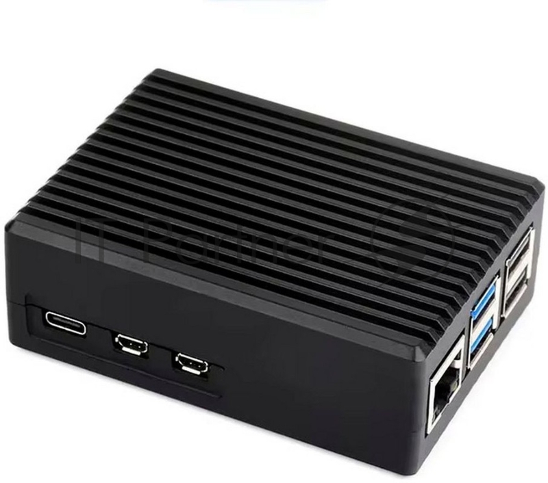 RA794 Металлический корпус для Raspberry Pi 5 c охлаждающим вентилятором