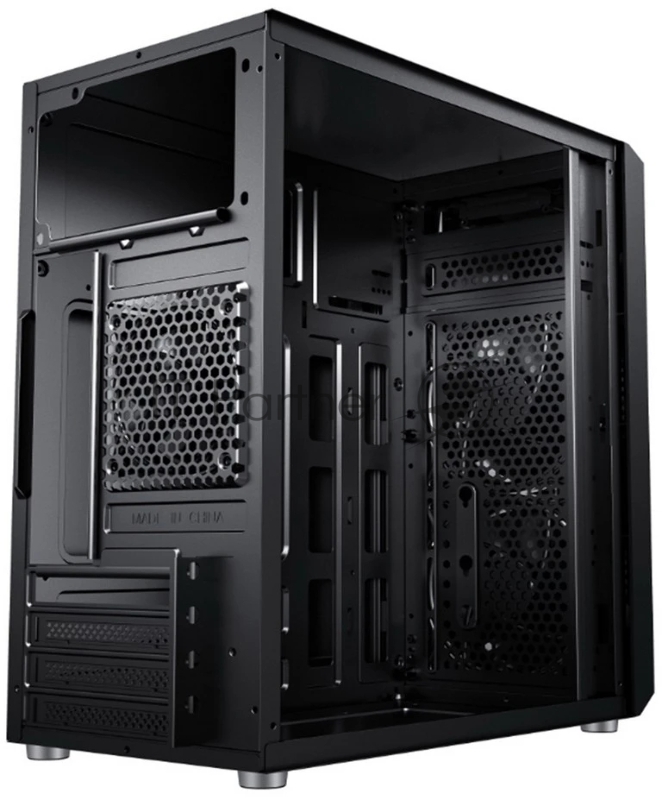 Корпус ACD Coffre 104G mATX, Black, CPU 140mm, VGA 245mm, PSU 285mm, 2x3.5INT, 1x2.5INT, 2xUSB 2.0, 1xUSB 3.0, HD Audio, w/o FAN, w/o PSU, TG