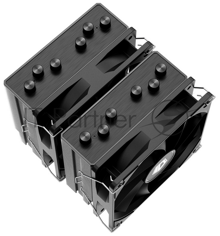 Кулер ID-COOLING SE-206-XT Черный (Socket 1200/1700/2011/2066/AM4/AM5, 120mm, 4-pin PWM) (SE-206-XT)