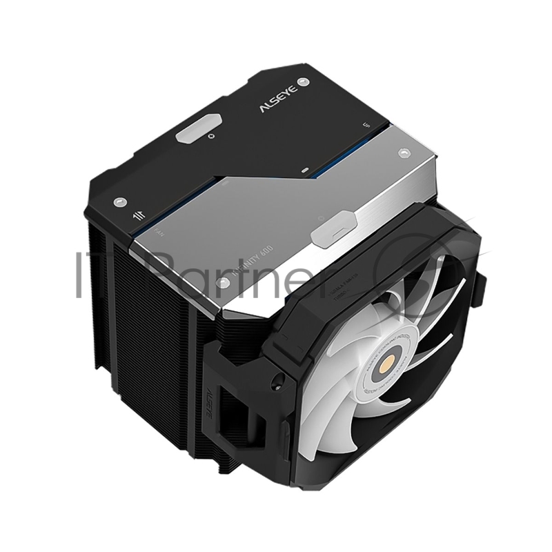 Кулер для CPU ALSEYE i600-B, Two fans version Product size:144*121*159mm TDP:270W Soldering technology CD texture Application: Intel:LGA115X、1200、1700、1366、2 AMD:AM4、AM5 Retail