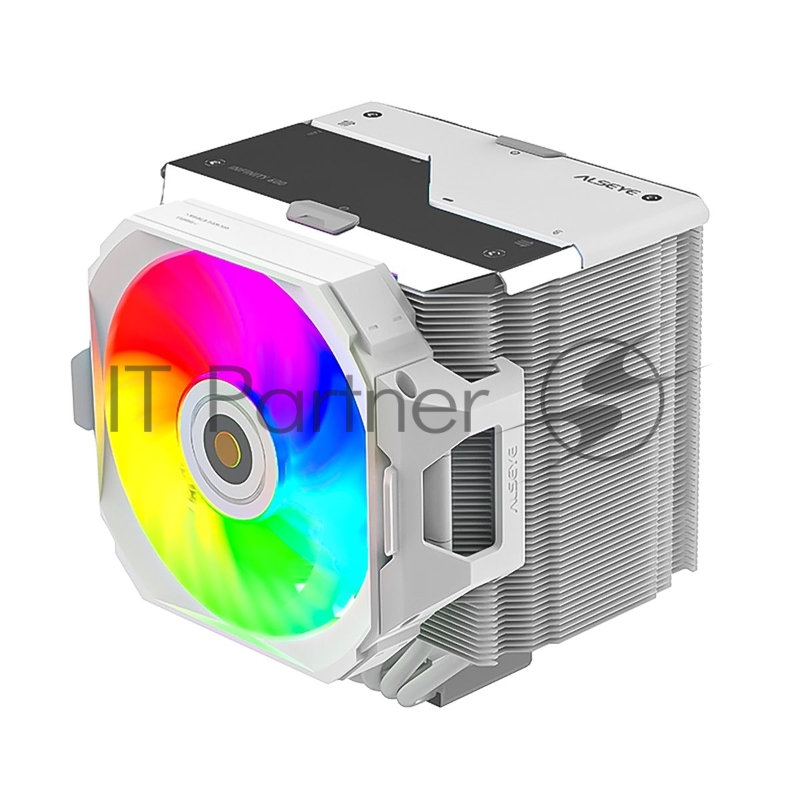 Кулер для CPU ALSEYE i600-W, Two fans version Product size:144*121*159mm TDP:270W Soldering technology CD texture Application: Intel:LGA115X、1200、1700、1366、2 AMD:AM4