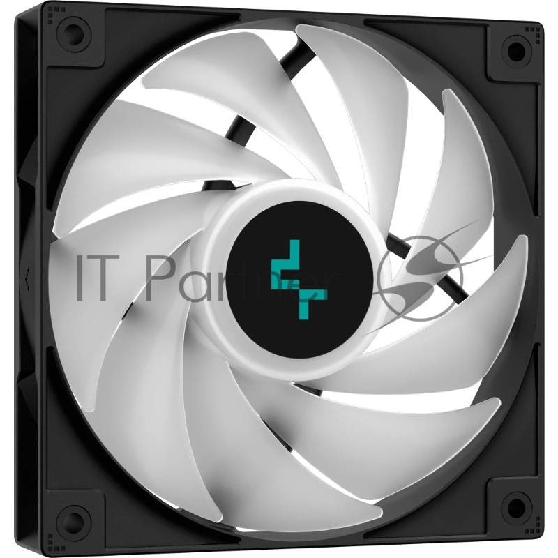 Вентилятор для процессора Deepсool AG400 WH ARGB Socket 115X/1700/1200/AM4/AM5, 120mm, 2000rpm, 31,6 дБ, 220W, PWM 4-pin, Al+Cu (R-AG400-WHANMC-G-2)