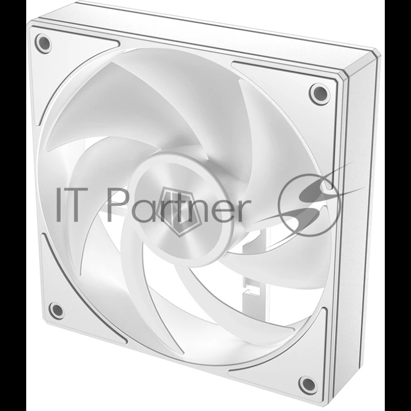 Вентилятор для корпуса ID-COOLING AF-1230-W (120mm, 2000rpm, 84.7 CFM, 31,1 дБ, PWM 4-pin, White) (AF-1230-W)