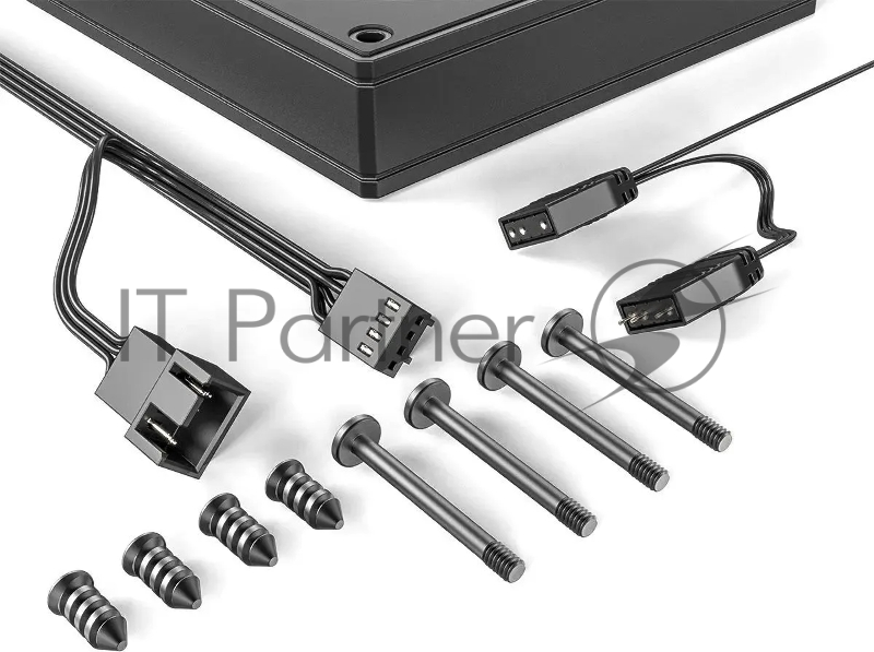 Вентилятор для корпуса ID-COOLING AS-120-ARGB-K (120mm, 2000rpm, 58.0 CFM, 27.2 дБ, PWM 4-pin, ARGB, black) (AS-120-ARGB-K)