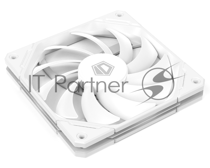 Вентилятор для корпуса ID-COOLING TF-12015-W (120mm, 2200rpm, 67,58 CFM, 32.3 дБ, PWM 4-pin, white) (TF-12015-W)
