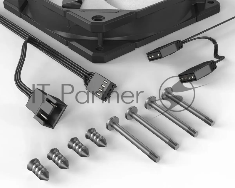 Вентилятор для корпуса ID-COOLING TF-12025-PRO-ARGB TRIO (3 pcs, 120mm, 1800rpm, 82,5 CFM, 35.2 дБ, PWM 4-pin, ARGB, black) (TF-12025-PRO-ARGB TRIO)