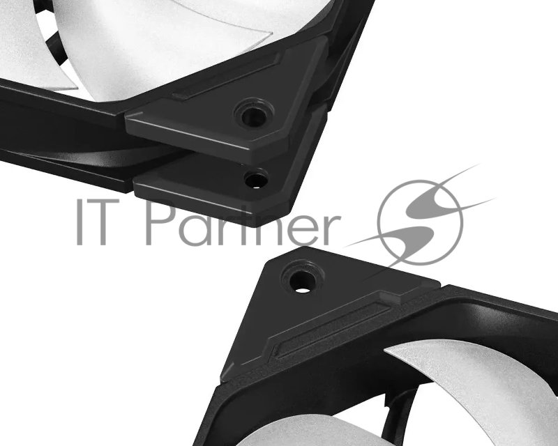 Вентилятор для корпуса ID-COOLING TF-12025-PRO-ARGB TRIO (3 pcs, 120mm, 1800rpm, 82,5 CFM, 35.2 дБ, PWM 4-pin, ARGB, black) (TF-12025-PRO-ARGB TRIO)