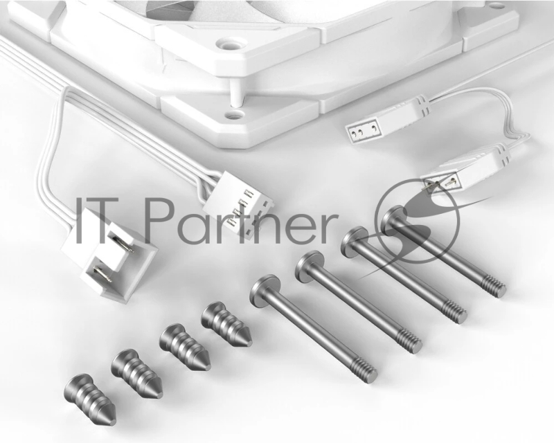 Вентилятор для корпуса ID-COOLING TF-12025-PRO-ARGB TRIO WHITE (3 pcs, 120mm, 1800rpm, 35.2 дБ, PWM 4-pin, ARGB, white) (TF-12025-PRO-ARGB TRIO WHITE)