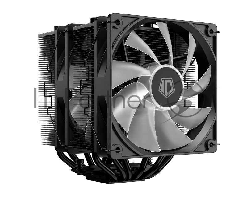 Вентилятор для процессора ID-COOLING SE-206-XT ARGB Socket AM4/AM5/115x/1200/1700, 120mm, 1800rpm, 35.2 дБ, 250W, PWM 4-pin, Al-Cu (SE-206-XT ARGB)