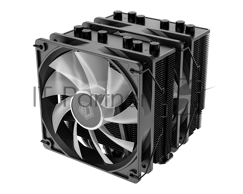 Вентилятор для процессора ID-COOLING SE-206-XT ARGB Socket AM4/AM5/115x/1200/1700, 120mm, 1800rpm, 35.2 дБ, 250W, PWM 4-pin, Al-Cu (SE-206-XT ARGB)