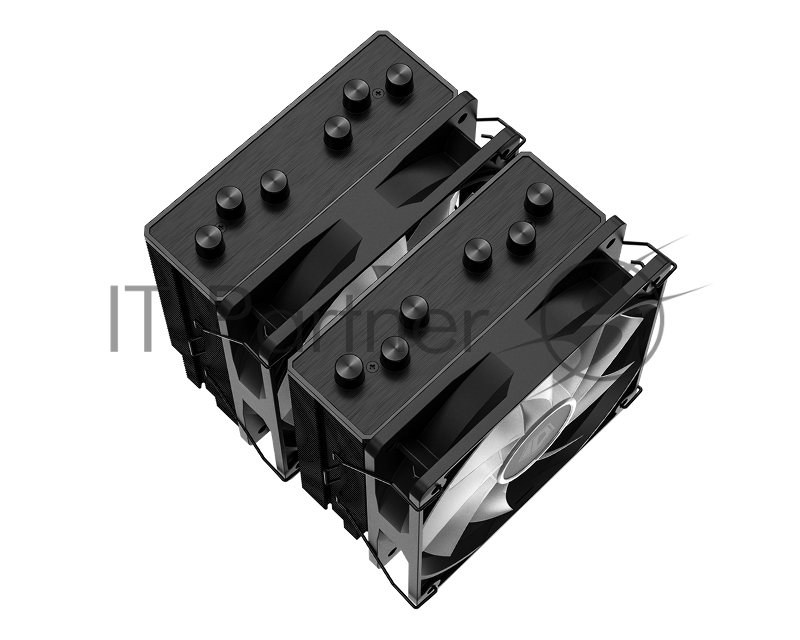 Вентилятор для процессора ID-COOLING SE-206-XT ARGB Socket AM4/AM5/115x/1200/1700, 120mm, 1800rpm, 35.2 дБ, 250W, PWM 4-pin, Al-Cu (SE-206-XT ARGB)