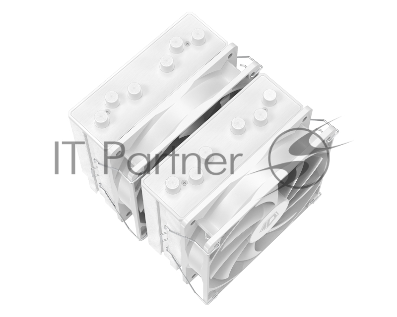 Вентилятор для процессора ID-COOLING SE-206-XT White Socket AM4/AM5/115x/1200/1700, 120mm, 1800rpm, 35.2 дБ, 250W, PWM 4-pin, Al-Cu (SE-206-XT White)