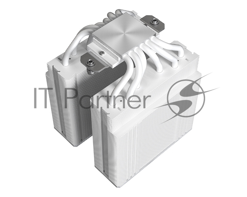 Вентилятор для процессора ID-COOLING SE-206-XT White Socket AM4/AM5/115x/1200/1700, 120mm, 1800rpm, 35.2 дБ, 250W, PWM 4-pin, Al-Cu (SE-206-XT White)