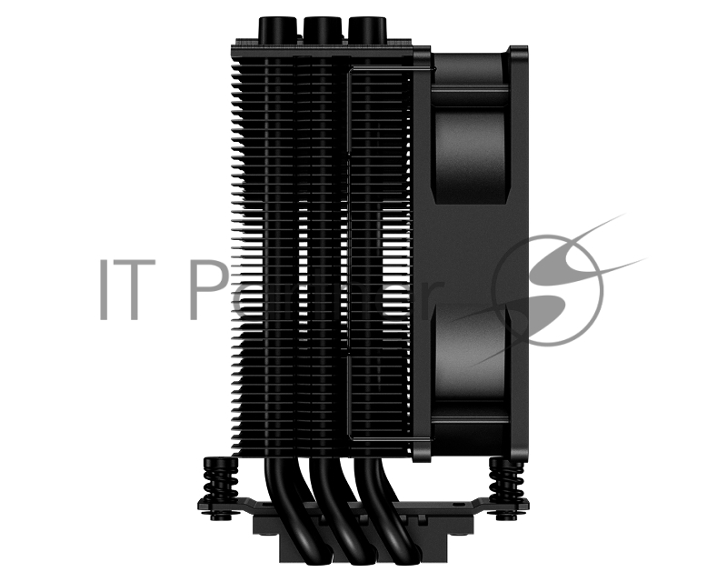 Вентилятор для процессора ID-COOLING SE-903-XT Black Socket AM4/115x/1200/1700, 92mm, 2200rpm, 25.8 дБ, 130W, PWM 4-pin, Al-Cu (SE-903-XT Black)
