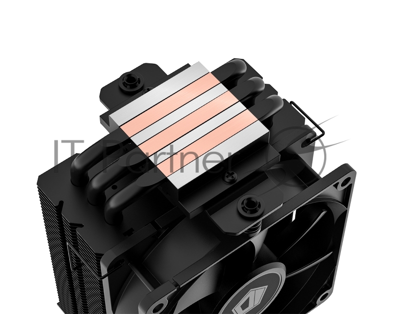 Вентилятор для процессора ID-COOLING SE-903-XT Black Socket AM4/115x/1200/1700, 92mm, 2200rpm, 25.8 дБ, 130W, PWM 4-pin, Al-Cu (SE-903-XT Black)